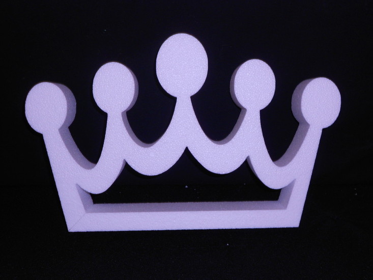 Kroon hoogte 50 cm, breedte 80 cm, dikte 7 cm