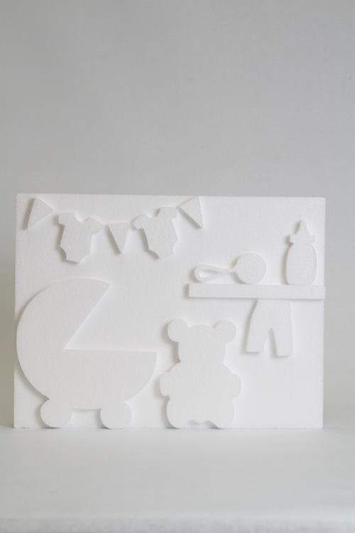 Geboorte bord, Jongen