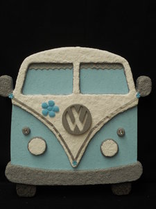 Volkswagen ca. 40 x 35 cm, totale dikte 4 cm